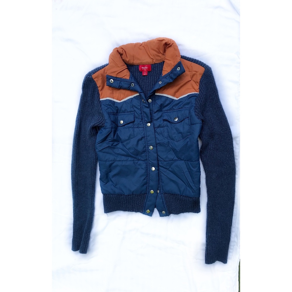 Orange and Blue Sweater Vest